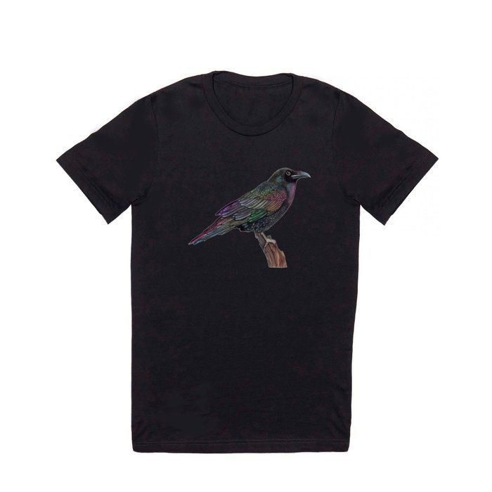 Rainbow Raven T Shirt