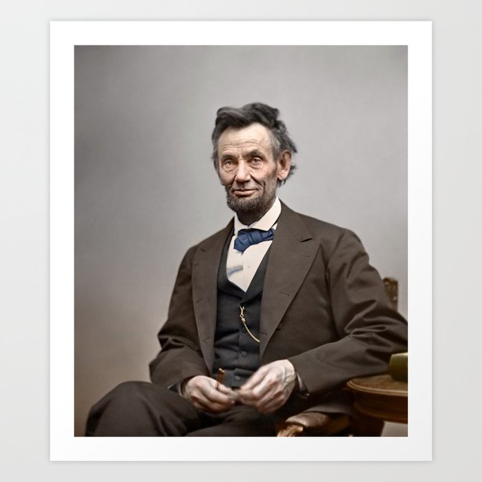 Abraham Lincoln Painting Art Print By Historystuff Society6
