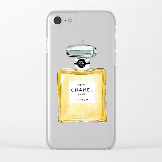 №5 Clear iPhone Case