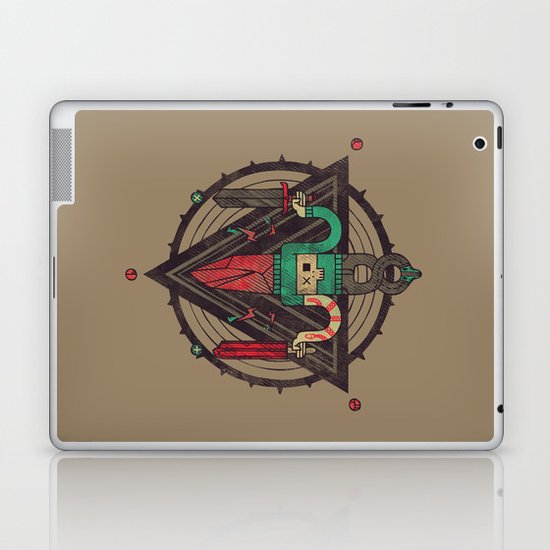 He, with the peculiar voice Laptop & iPad Skin