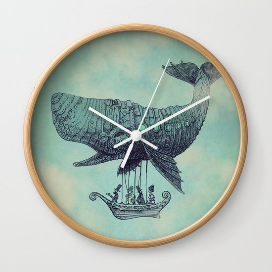 Tea at 2,000 Feet Wall Clock