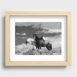 Wild Horses Recessed Framed Print