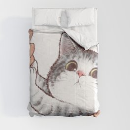 Kiss Cute Cat 3 Comforter