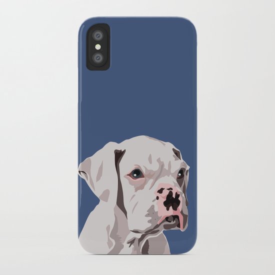 WhiteDog iPhone Case