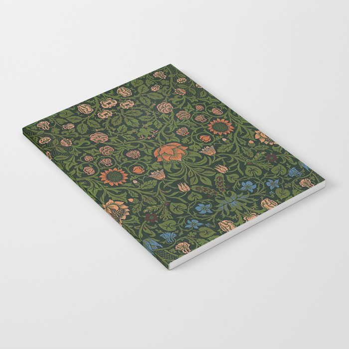 Violet and Columbine - William Morris Notebook