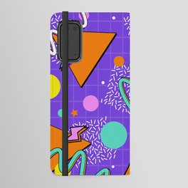 Memphis Synthwave 80s Android Wallet Case