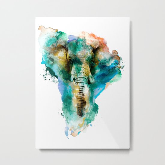 Elephant Metal Print