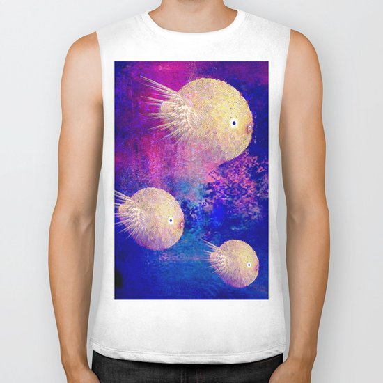 The lemon chicks Biker Tank