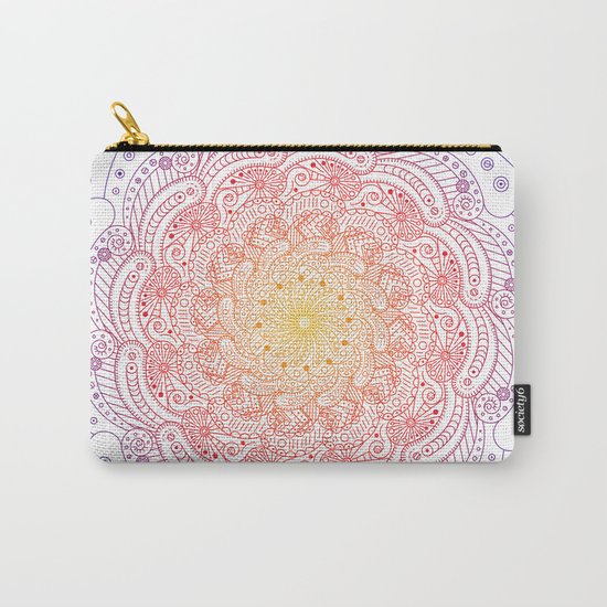 Round ornament - color Carry-All Pouch