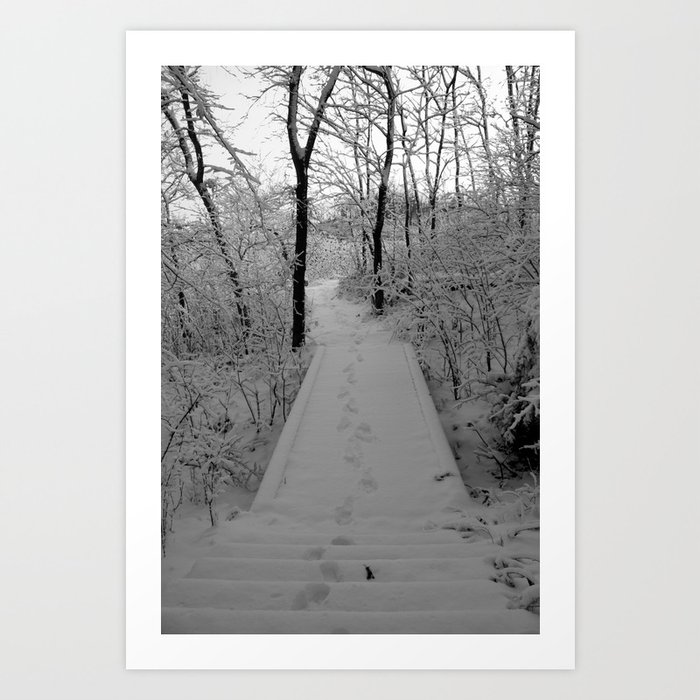 The Path Once Traveled Art Print