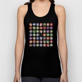 Portraits of Important Scientists Tank Top