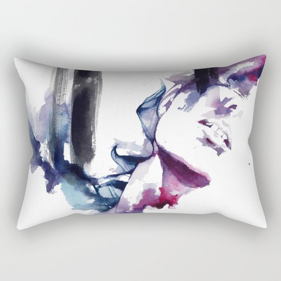 But we’re just two strangers, drowning each other Rectangular Pillow