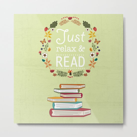 Read Metal Print