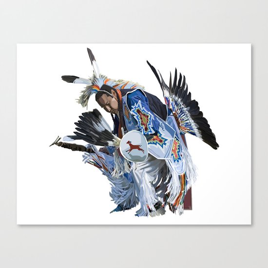 Indian Dancer Canvas Print