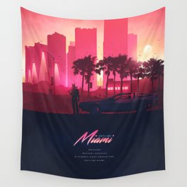 HOTLINE MIAMI ORIGINAL REVAMPED Wall Tapestry