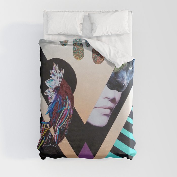 Panther Eclipse Duvet Cover