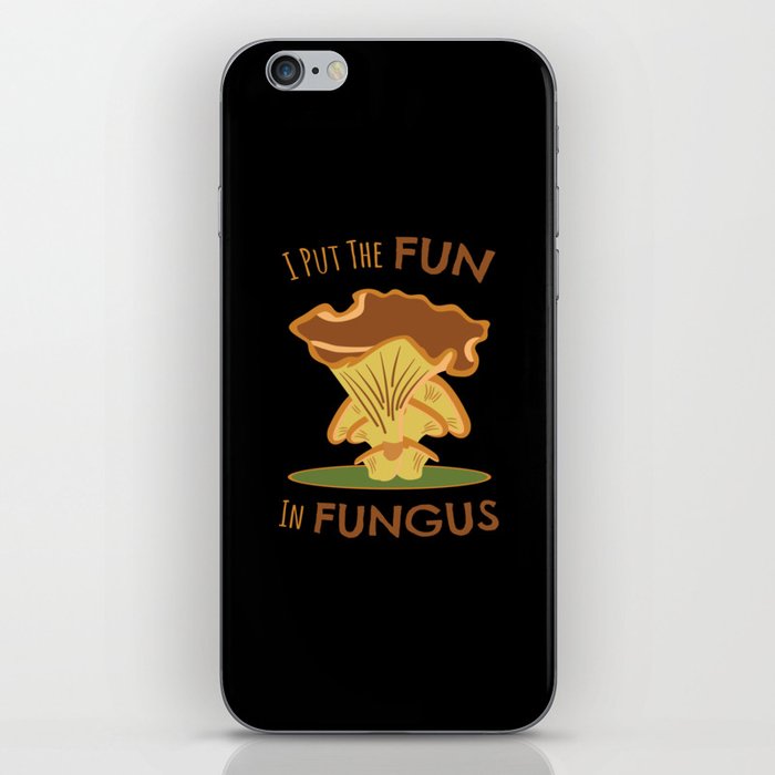 I Put The Fun Mushroom Collecting iPhone Skin