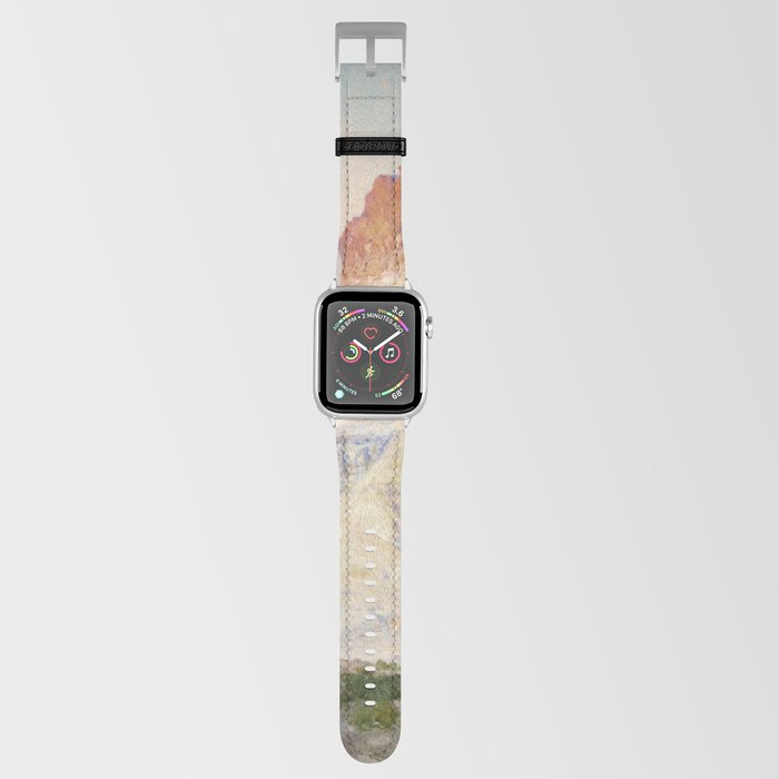 The Castle Rock, Green River, Wyoming by Thomas Moran Apple Watch Band