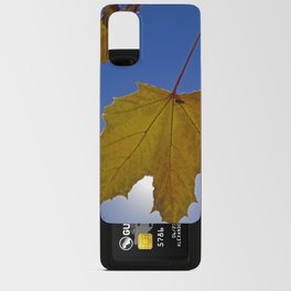 Maple Leaf in Fall Android Card Case