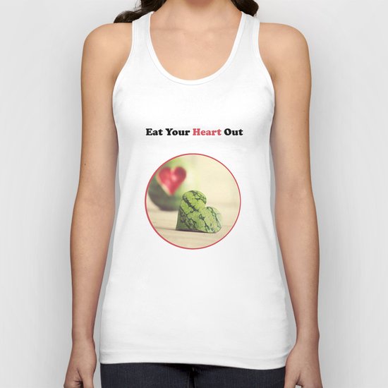 Eat Your Heart Out Unisex Tank Top