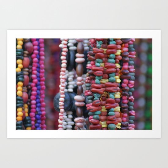 Seed Collars Art Print