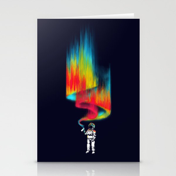 Space vandal Stationery Cards