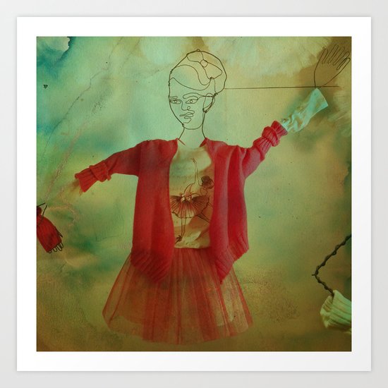 Street Dancer Art Print