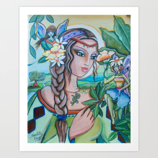 Into Fairy Land Art Print