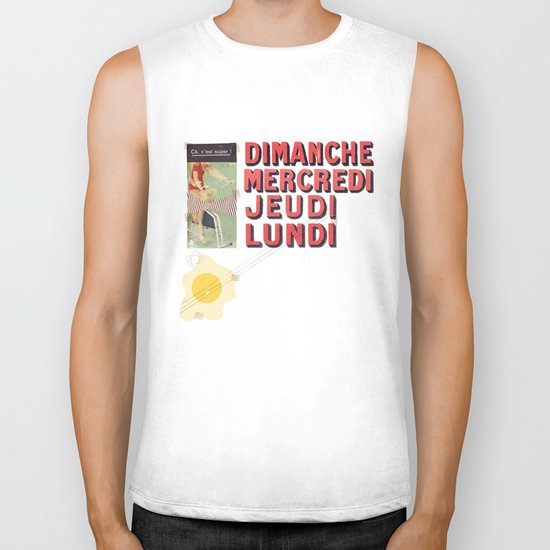 Part of a complete breakfast Biker Tank