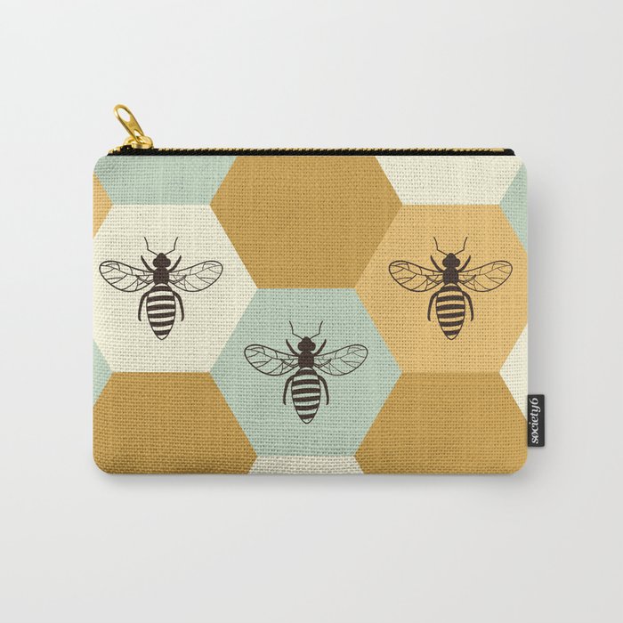 Beehive Carry-All Pouch