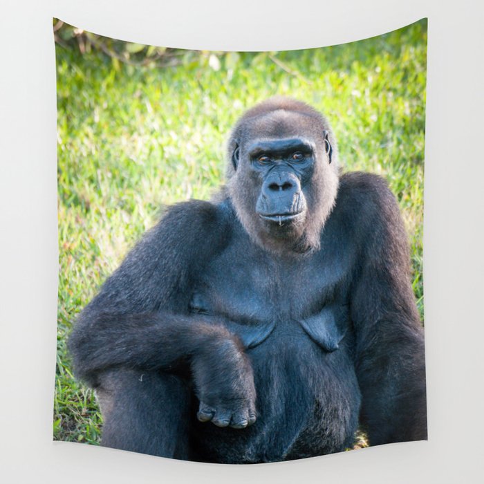 Gorilla tapestry sales