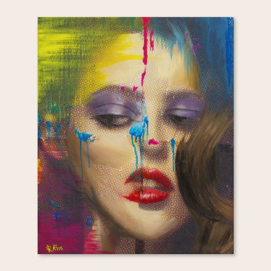 Evidencias de una imagen I Canvas Print