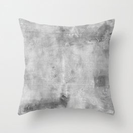 Simply Concrete Gray - Mix and Match with Simplicity of Life Throw Pillow