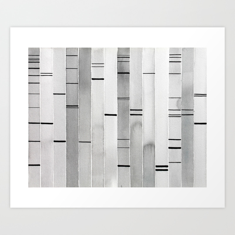 Page3 Gel Electrophoresis 3 Watercolor Painting Abstract