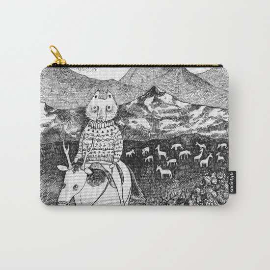 Sami fox Carry-All Pouch