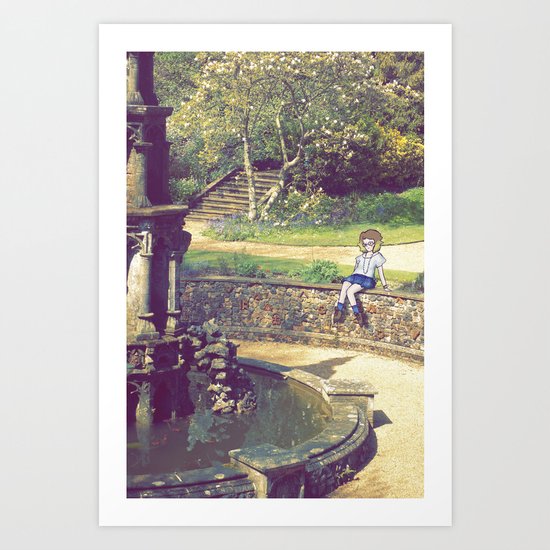 Fountain Art Print