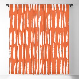 Brush Stroke Staccato Blackout Curtain