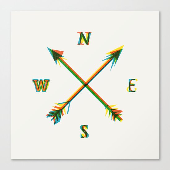 Compass Canvas Print