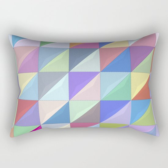 Geometric Shapes I Rectangular Pillow