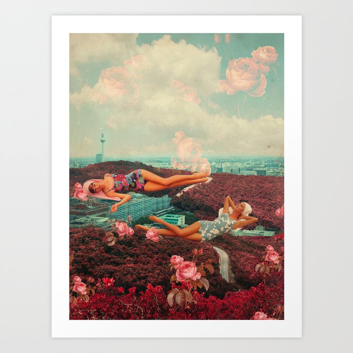 Those Pink Afternoons Art Print