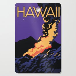 Hawaii Vintage vacation print. Cutting Board