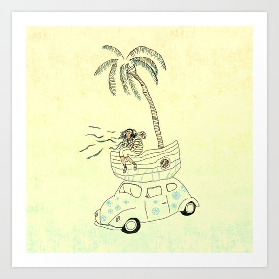 Travel Art Print