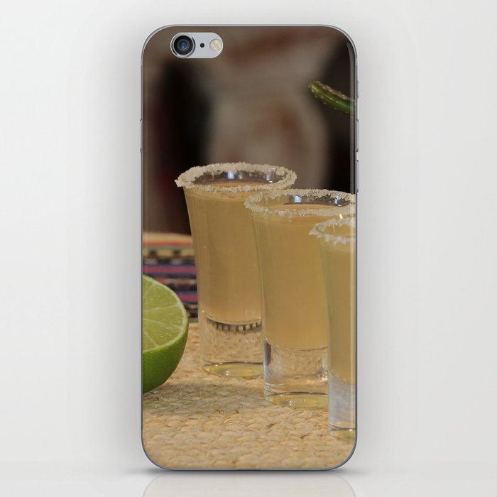 Mexico Photography - Refreshing Lime Drinks At The Bar iPhone Skin