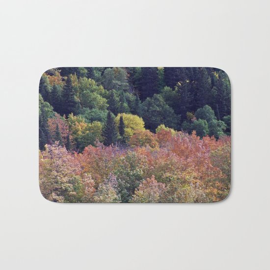Autumn Hillside Bath Mat