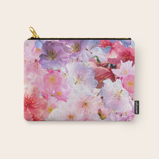 Cherry Blossom Carry-All Pouch