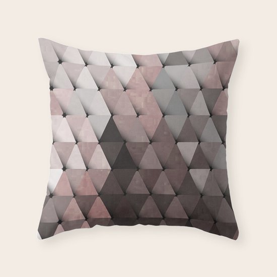 mauve throw pillows
