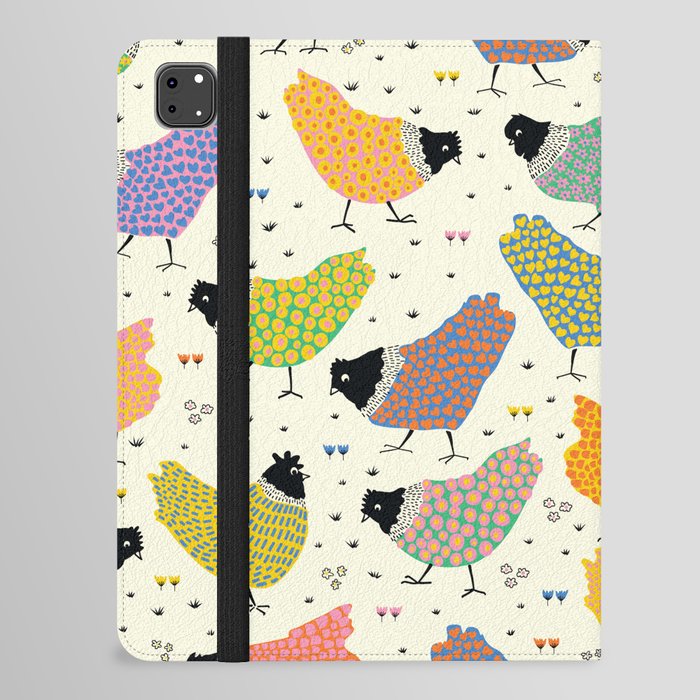 Chicken Farm iPad Folio Case