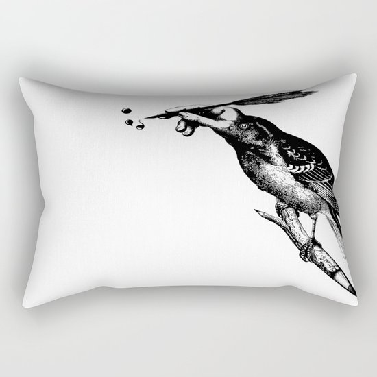 The Experimetal Artist Rectangular Pillow