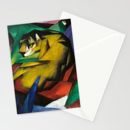 "The Tiger" by Franz Marc, 1912 Stationery Card