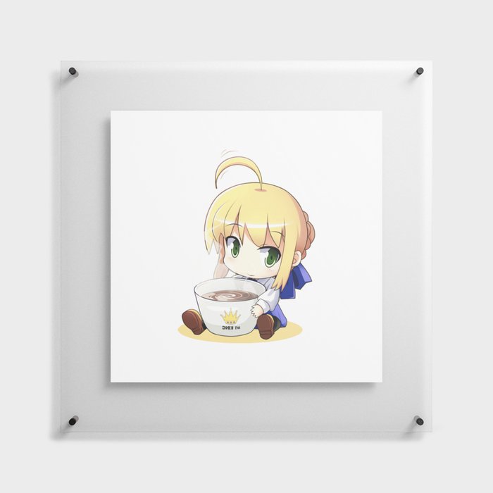 Fate Stay Night Floating Acrylic Print